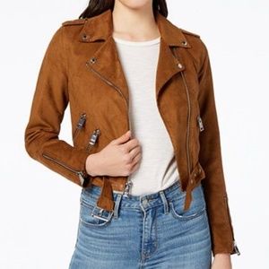 Levi's Faux Suede Moto Jacket